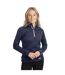 Womens/ladies fairford fleece top navy marl Trespass