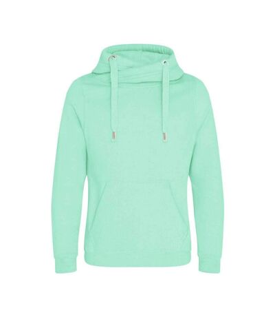 Hoods Mens Cross Neck Hoodie Peppermint AWDis