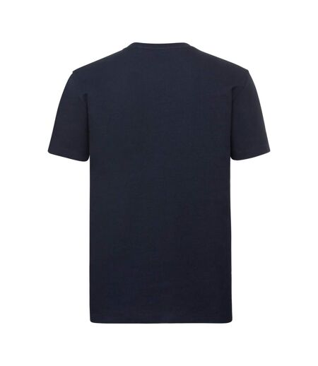Russell Mens Authentic Pure Organic T-Shirt (French Navy)