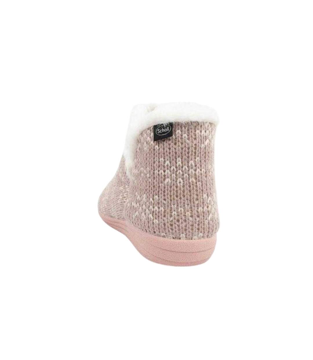 Womens/ladies Slippers Beige Scholl-2