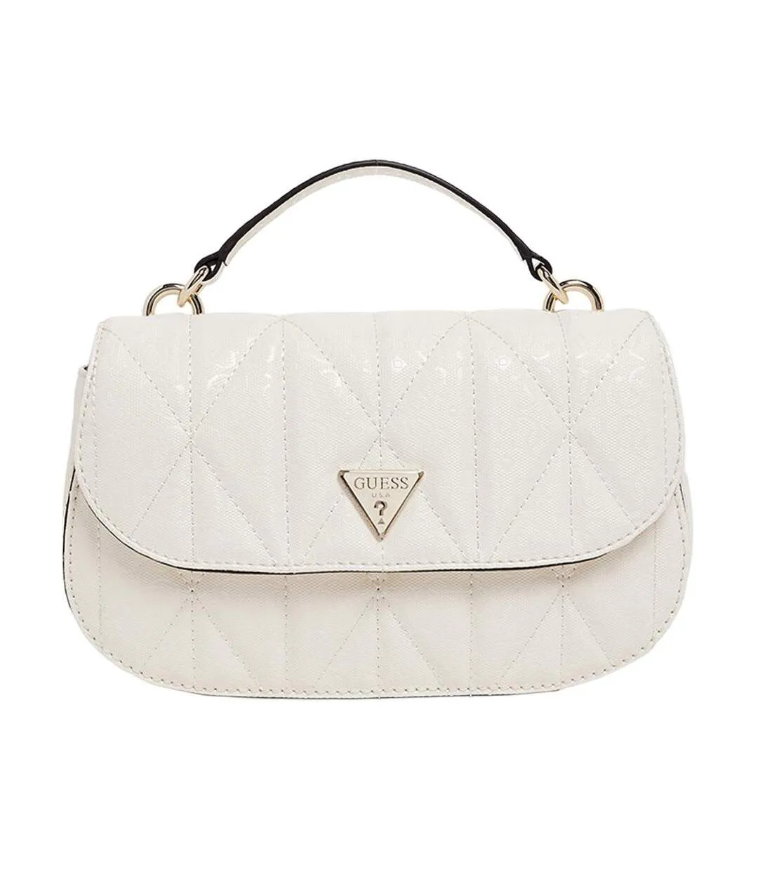 Sac à bandoulière blanc femme guess aldina-1