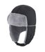 Chapeau De Trappeur Adulte Noir Gris Result Winter Essentials-1