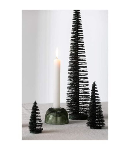 Sapin de Noël Déco Pailleté Josh 61cm Vert Foncé