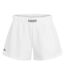 Womens/ladies Polycotton Plain Shorts White Lacoste-2