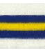 Norwich Retro Bobble Football Beanie White Blue Yellow Fan Originals-3