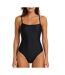Maillot de bain noir femme lagon bleu justine-1