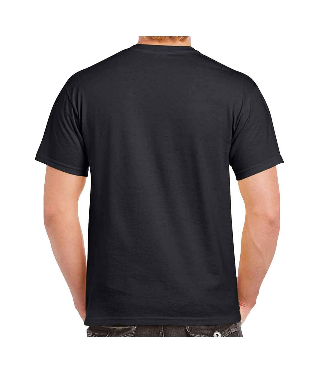 T-shirt manches courtes homme noir Gildan Gildan