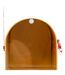 Boîte aux Lettres de Noël Pain d'Épice 31cm Marron-4