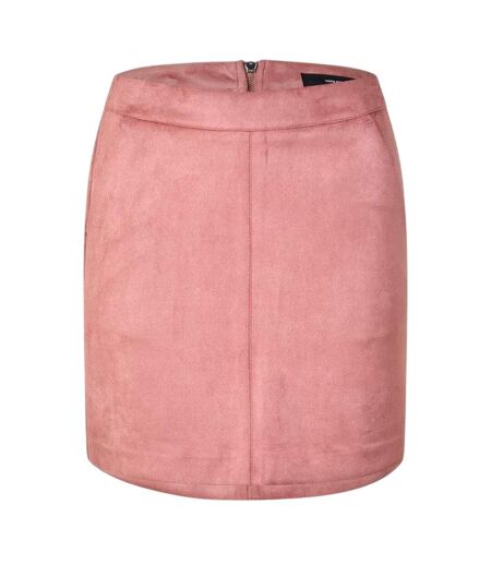 Jupe Droite Donna Femme Vieux Rose Vero Moda