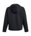 Womens/ladies Unstoppable Two Tone Sweat Jacket Black Under Armour-3