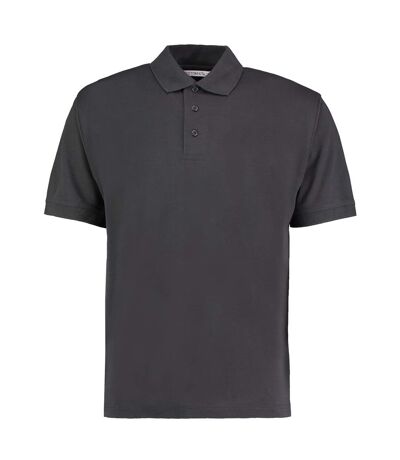 Polo À Manches Courtes Homme Graphite Kustom Kit