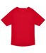 T-shirt #active Adulte Rouge B&C-1