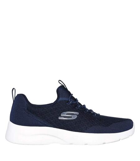 Skechers Womens/Ladies Dynamight 2.0 - Real Smooth Sneakers (Navy) - UTFS10285