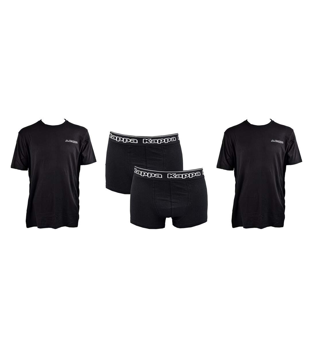 Boxer homme KAPPA Lot de 2 PACK CADEAUX Pack de 2 Boxers avec 2 T SHIRTS-2