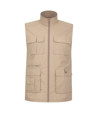 Veste sans manches trek homme beige Mountain Warehouse