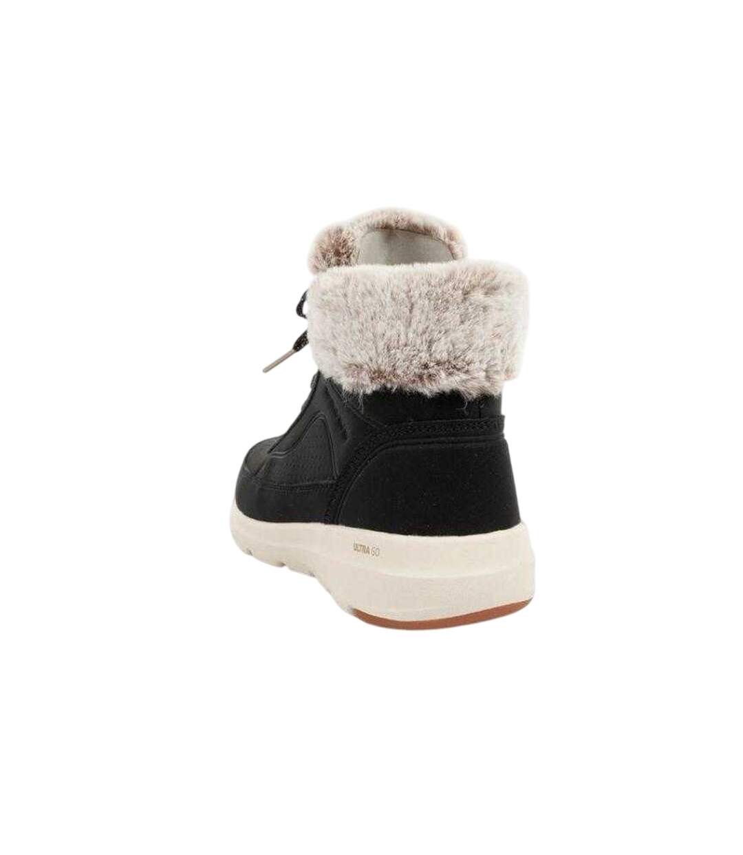Après-skis Femme Noir Blanc Skechers-2