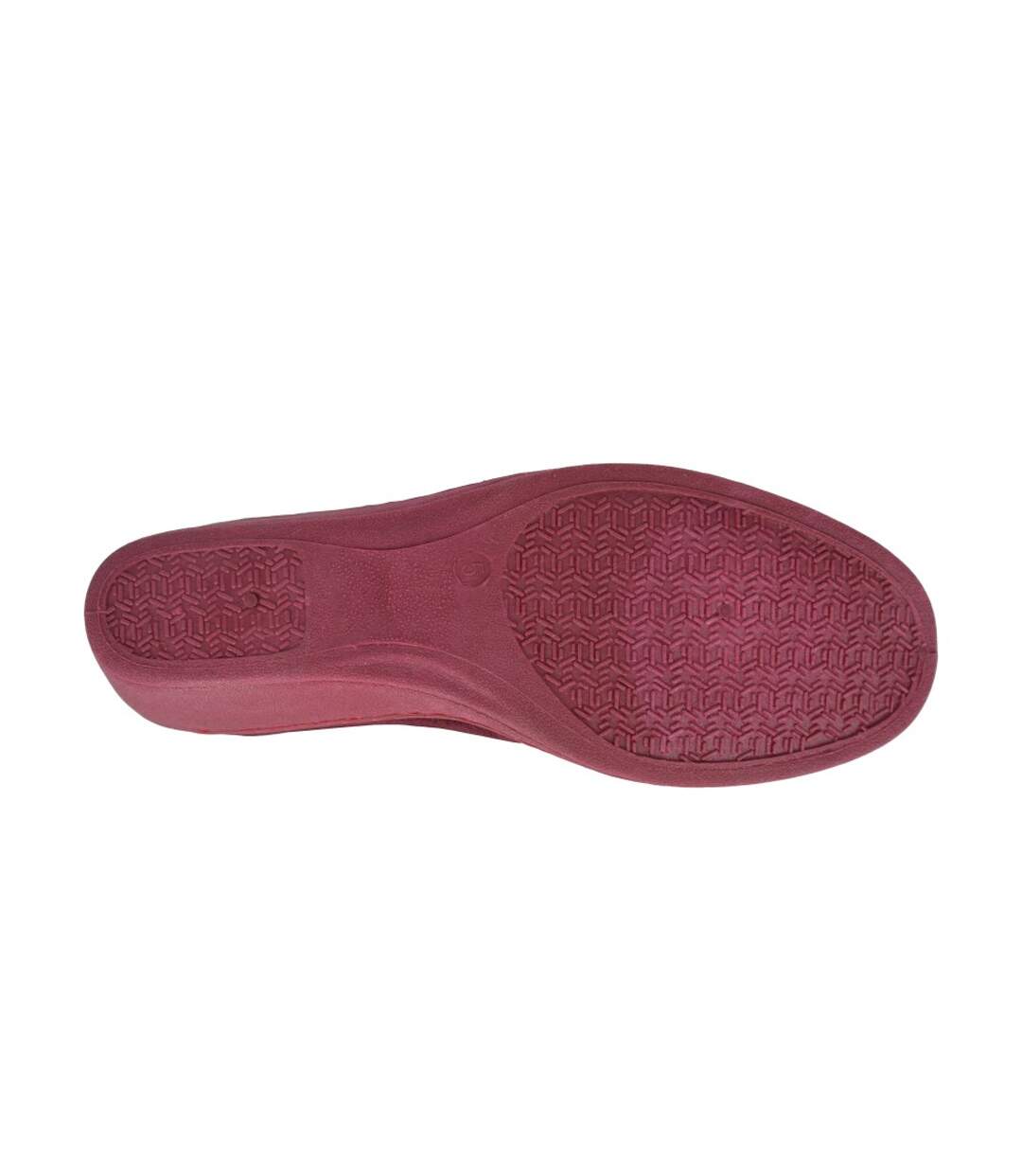 Chaussons Coupe Large Elsie Femme Bordeaux Sleepers-3
