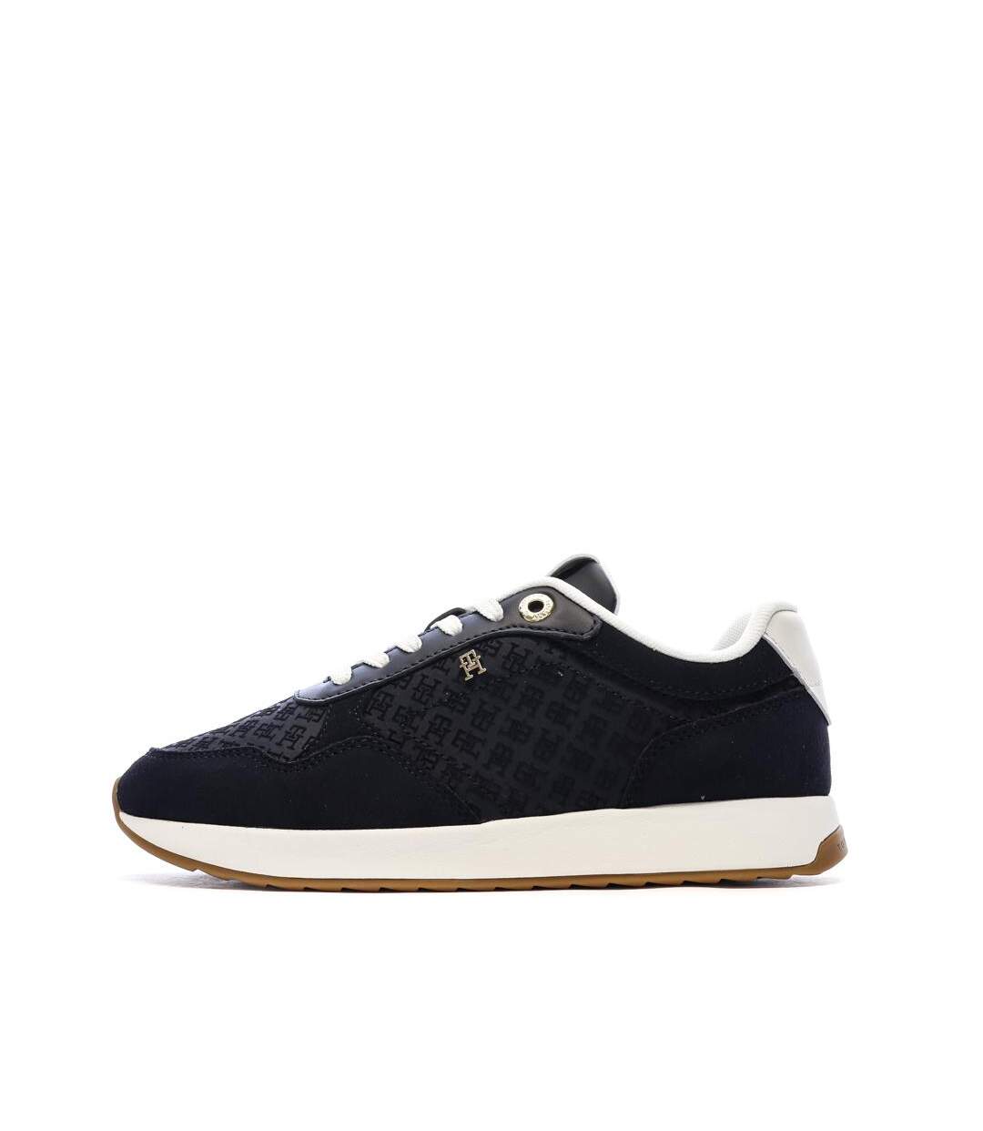Baskets marines femme tommy hilfiger runner-1