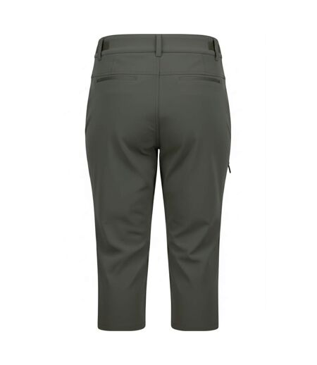Pantacourt Agneta Dlx Femme Vert Fumé Trespass