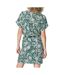 Robe kaki à fleurs femme tbs janierob-2