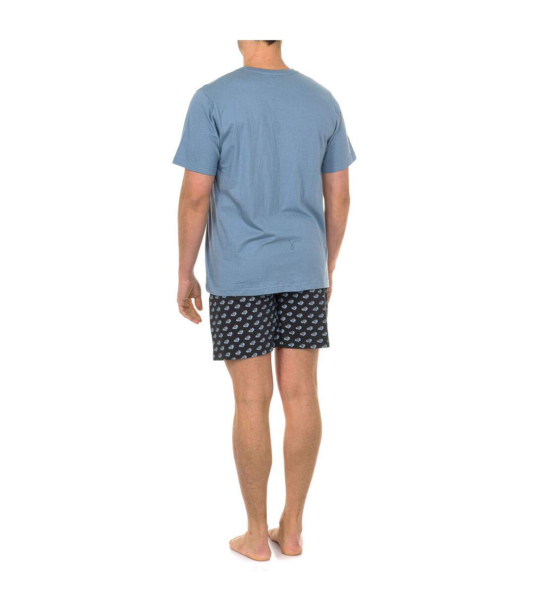 Men's short sleeve and round neck pajamas KL30118-3