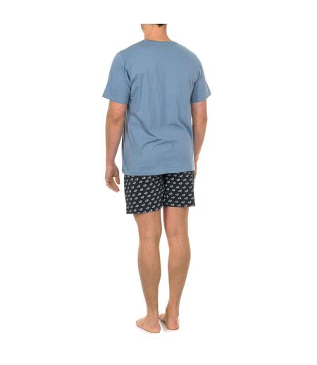 Men's short sleeve and round neck pajamas KL30118