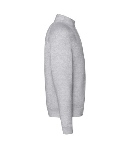 Sweat Premium Homme Gris Chiné Fruit Of The Loom