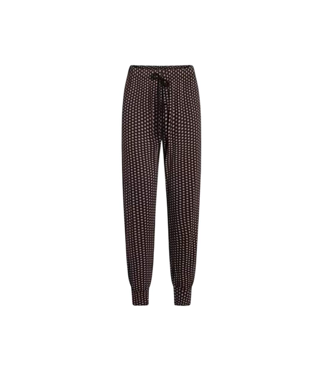 Womens/ladies Johanne Diamond Pyjama Bottoms Black CCDK Copenhagen-2