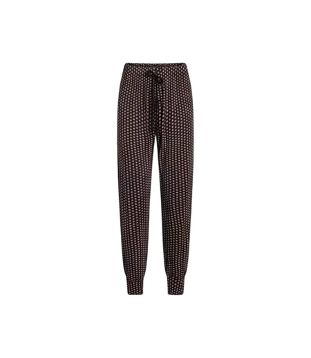Womens/ladies Johanne Diamond Pyjama Bottoms Black CCDK Copenhagen