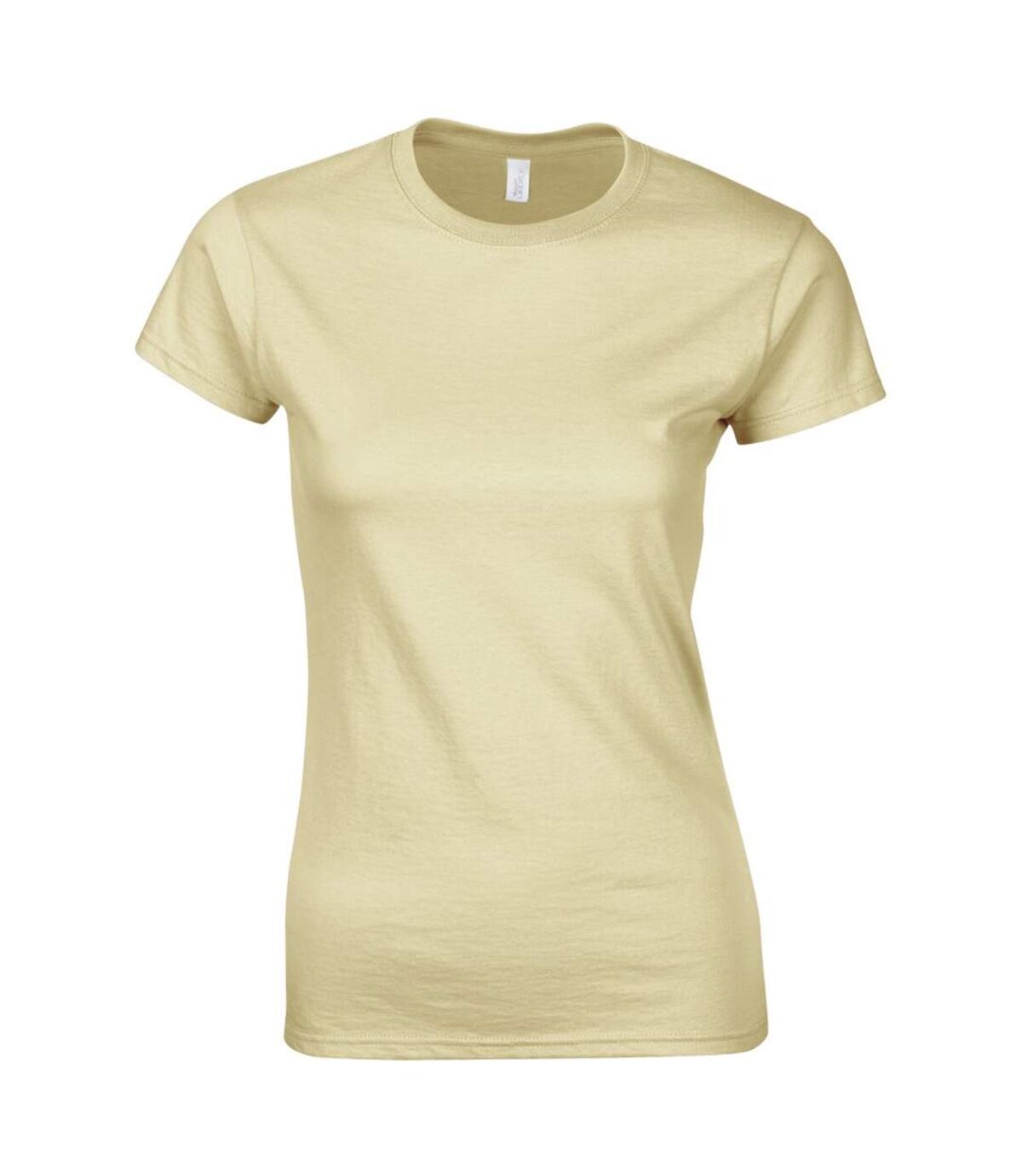 Gildan - T-shirt à manches courtes - Femmes (Beige) - UTBC486