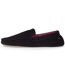 Isotoner Chaussons Mocassins homme ultra confortables et légers, en coton biologique et semelle en cuir-4