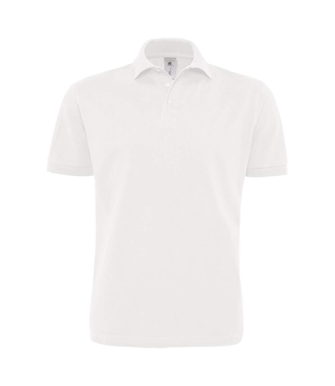 Polo lourd manches courtes - homme - PU422 - blanc