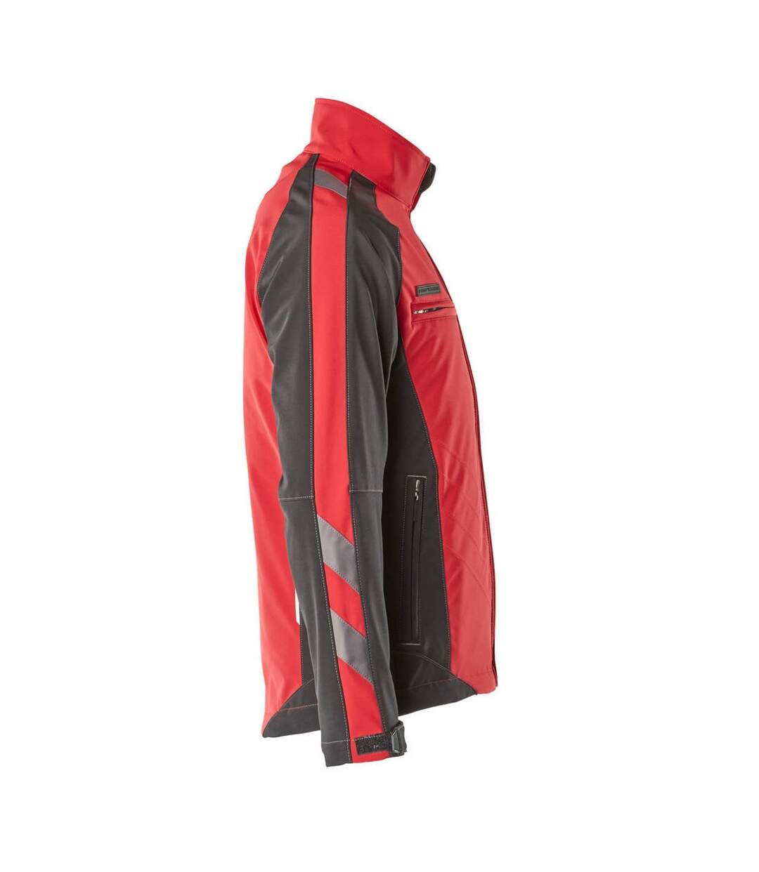 Veste Softshell Unique Dresden Homme Rouge Noir Mascot-4