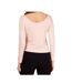 T-shirt Manches Longues Femme Rose Calvin Klein-2