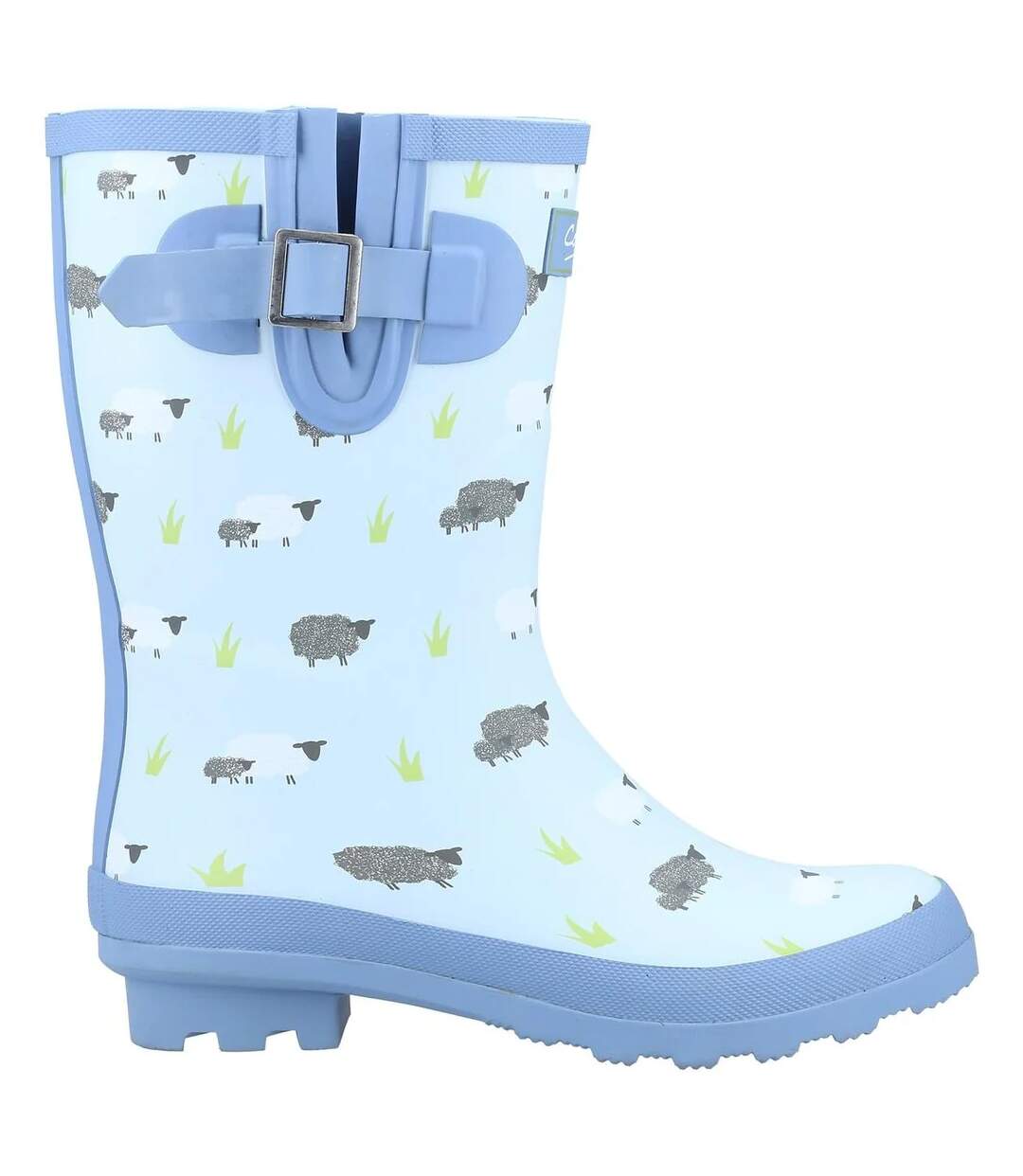 Bottes de pluie farmyard femme bleu Cotswold-3