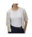 Gilet jaune/bleu femme vero moda maybe-1