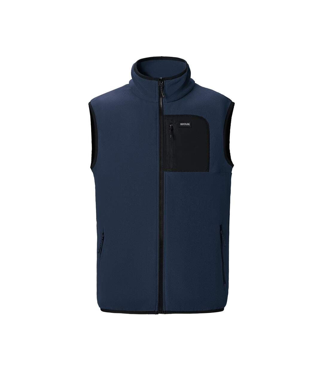 Mens Frankie Fleece Gilet Navy Black Regatta Professional-2