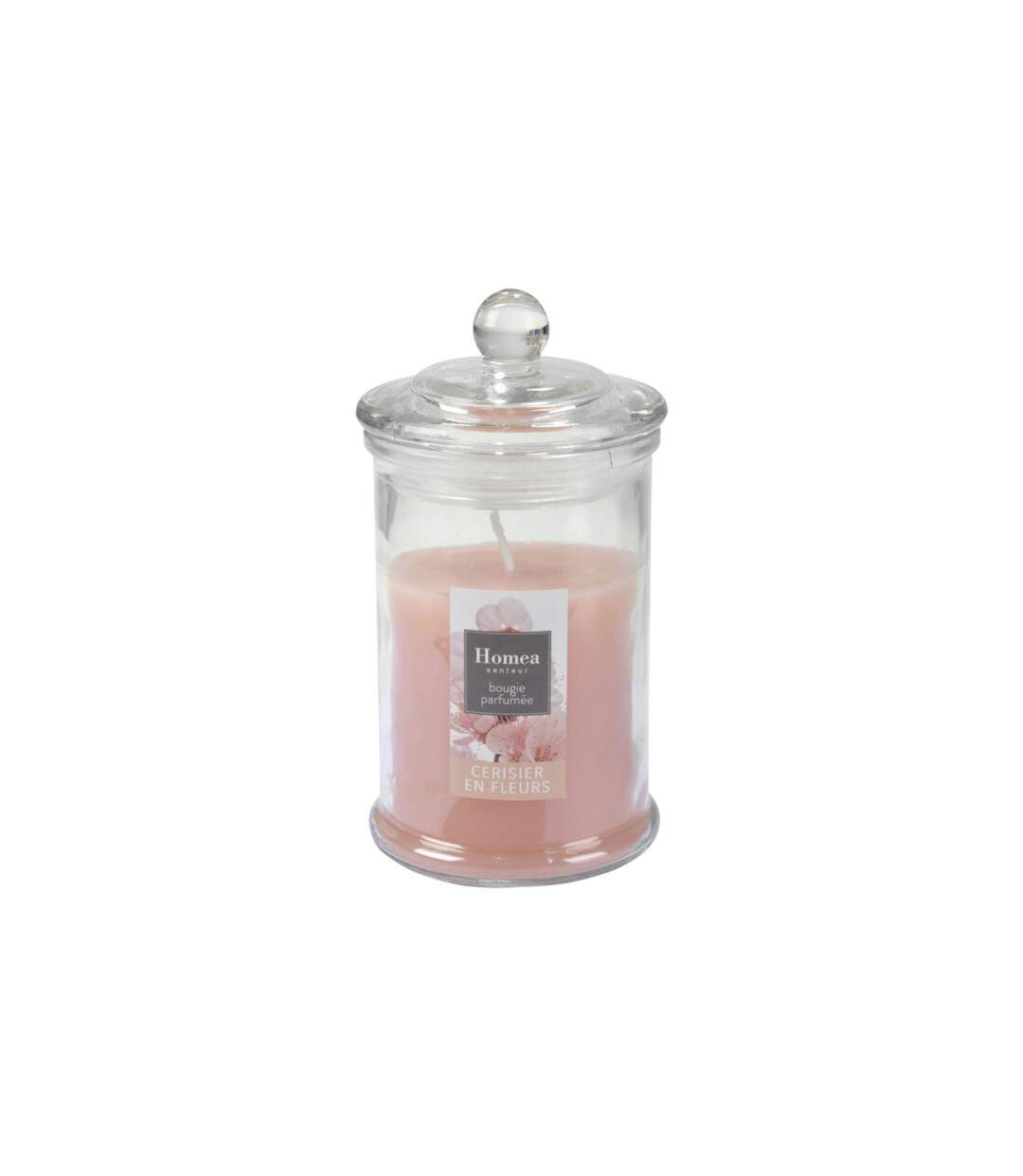 Bougie Parfumée Bocal Essentiel II 15cm Cerisier en Fleurs-1