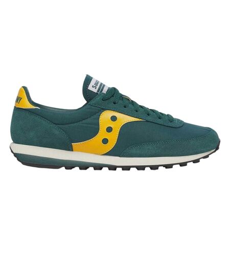 Mens 80 Suede Trainers Green Saucony