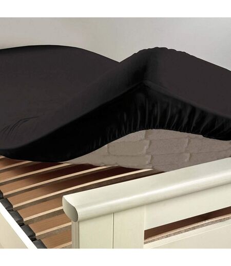 Drap Housse Lina 90x190cm Charbon