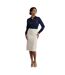 Jupe Mi-longue Motif/style Clouté Vevoka Femme Blanc Boss-1