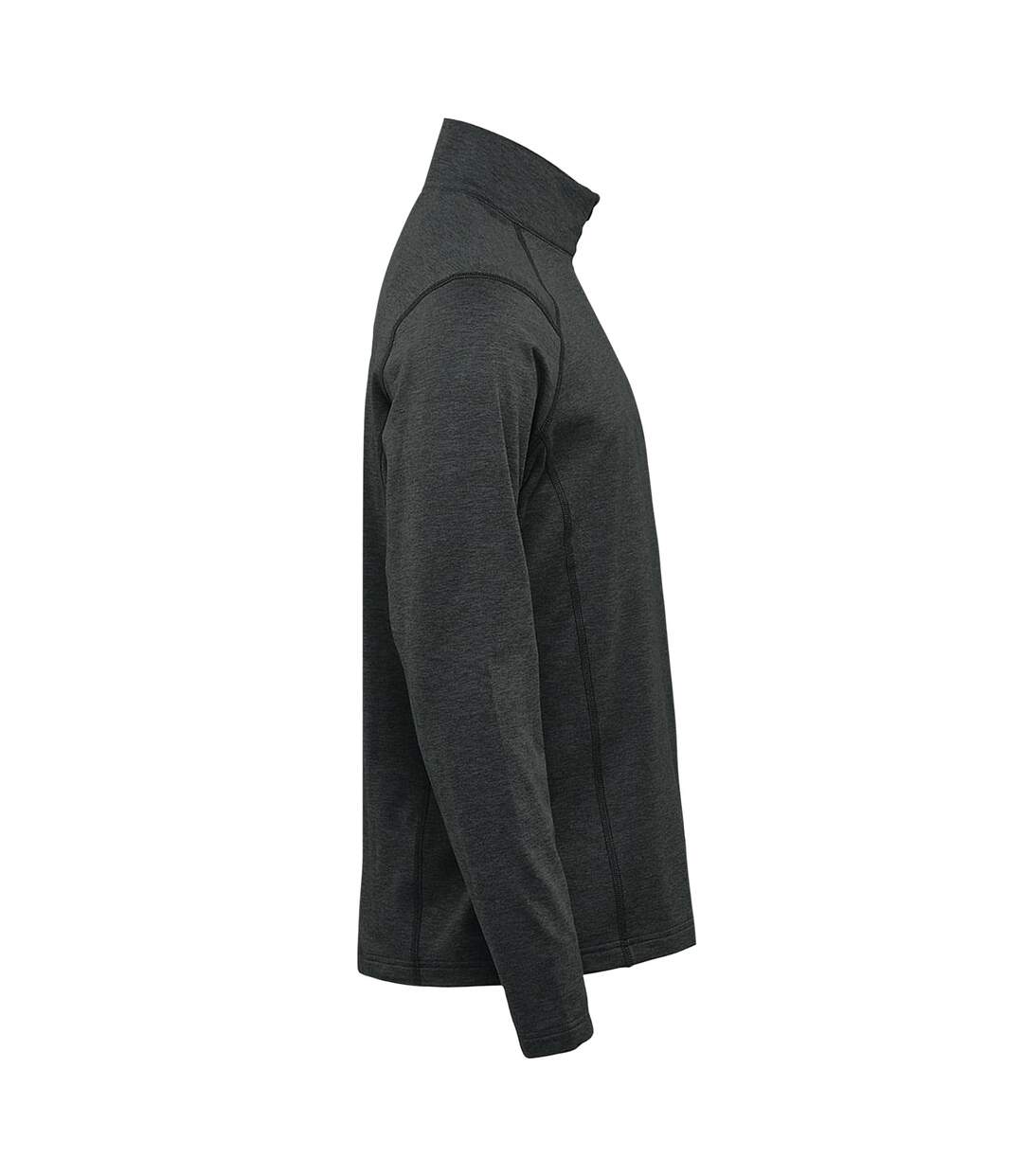 Haut Polaire Treeline Homme Noir Chiné Stormtech-3
