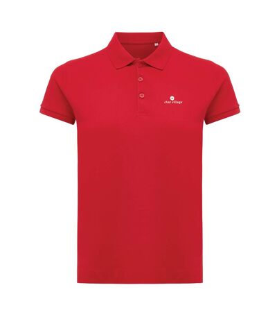 Womens/ladies yosemite pique polo shirt red Iqoniq