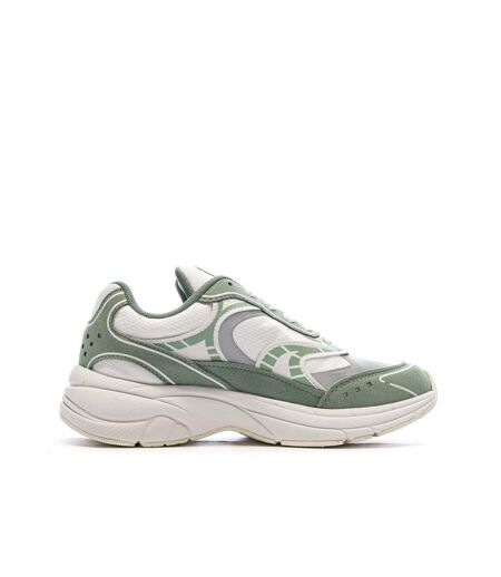 Baskets blanc/vert femme tommy hilfiger archive 25