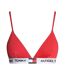 Soutien gorge rouge femme tommy hilfiger triangle - l-2