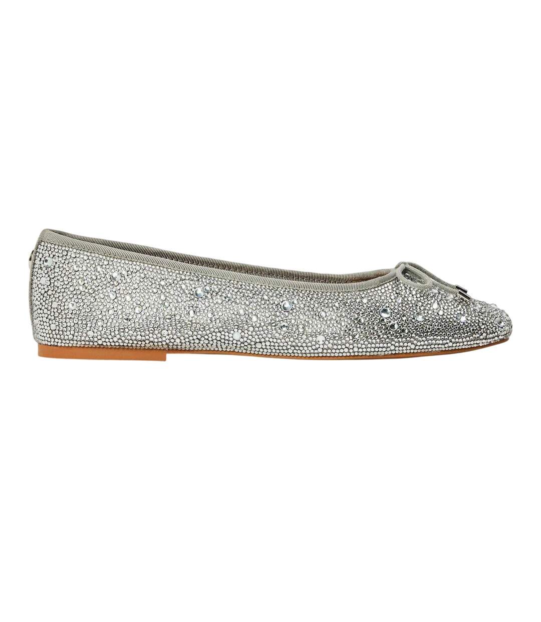 Ballerines Motif/style Métallisé Blossoms Femme Argenté Steve Madden-1