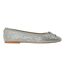 Ballerines Motif/style Métallisé Blossoms Femme Argenté Steve Madden-1