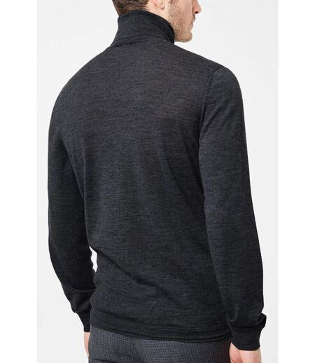 Pull col roulé