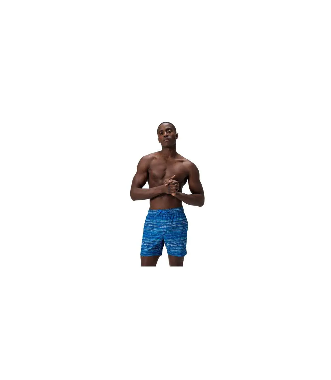Mens Redondo Edge Volley Swim Shorts Blue Speedo-1