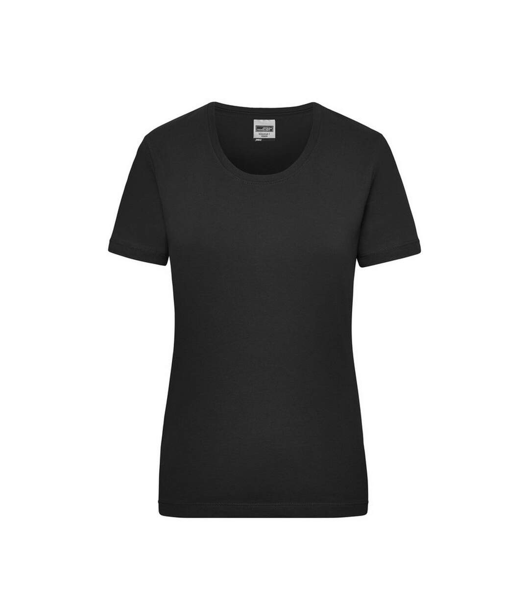 T-shirt Travail Femme Noir James And Nicholson-1